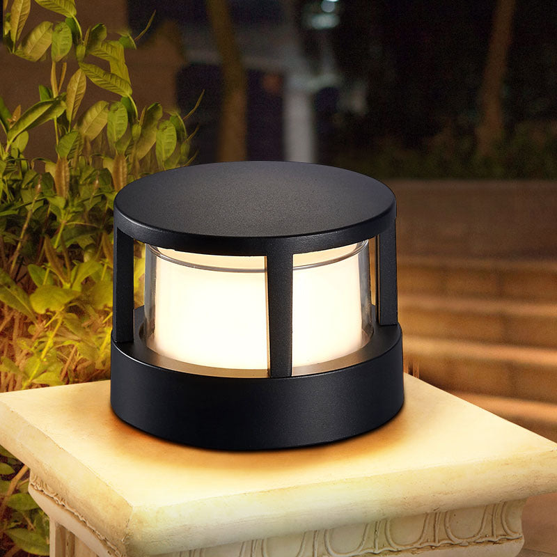 Industrieel Waterdicht Aluminium Cilinder LED Buitenverlichting voor Tuinlandschap