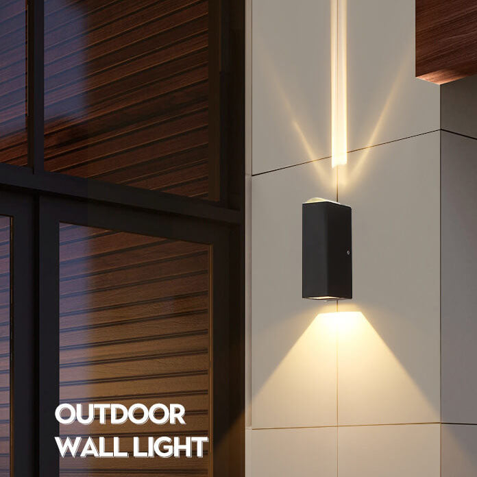 Moderne Rechthoekige LED Buitenwandlamp