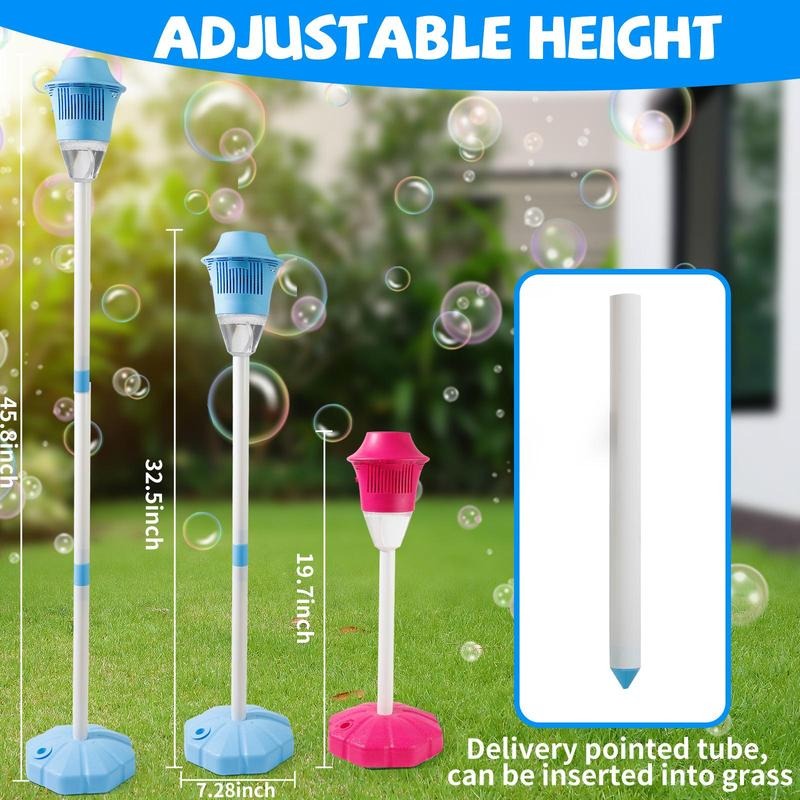 Automatische Bellen Maker voor Kinderen | BubbleFun Magisch Bellen Spel | 20.000+ Bellen/Min | Verstelbare Hoogte | Draagbaar