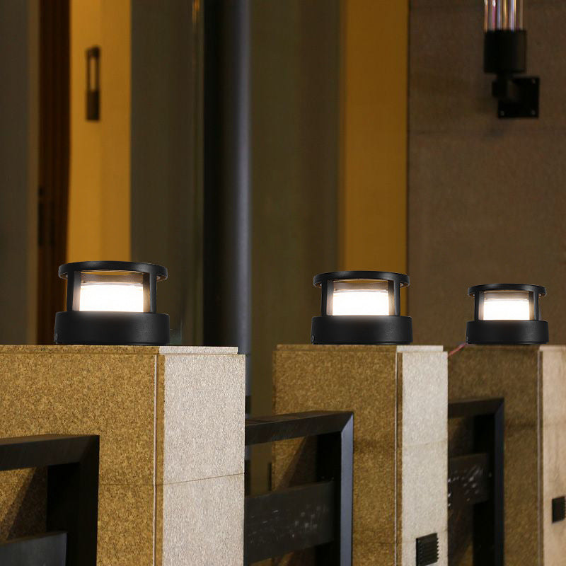 Industrieel Waterdicht Aluminium Cilinder LED Buitenverlichting voor Tuinlandschap
