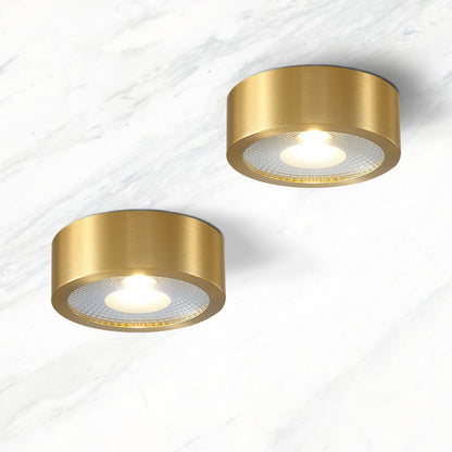 Nordic Light Luxe Volledig Koper Ultra-dunne LED Plafondlamp
