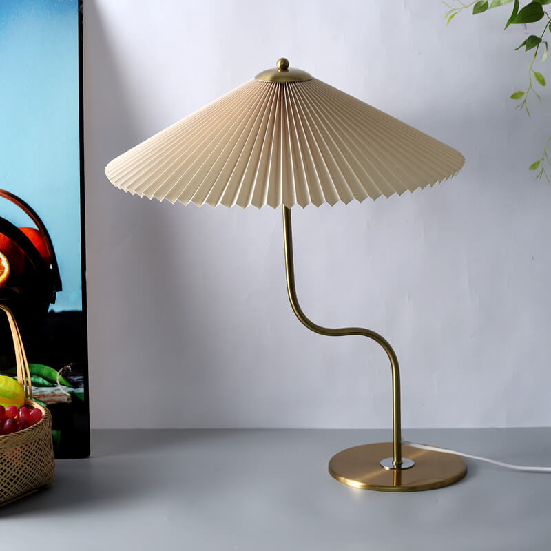 Retro Gelaagde Parapluvormige 1-Lichts Decoratieve Tafellamp