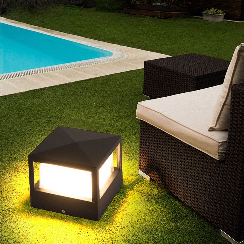 Industrieel Waterdicht Aluminium Cilinder LED Buitenverlichting voor Tuinlandschap