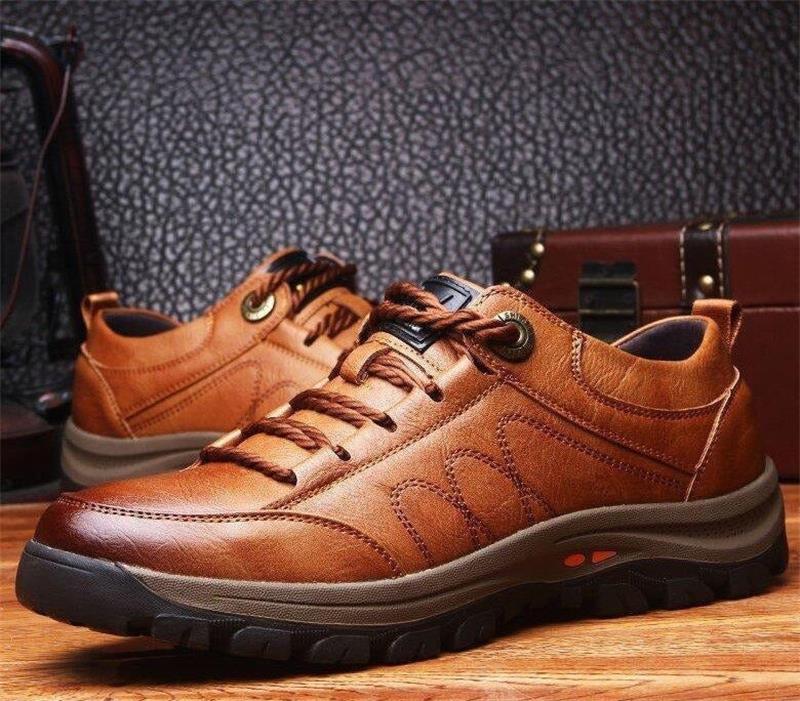 Heren Orthopedische Leren Schoenen | Ondersteunend Comfort
