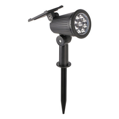Zonne-energie Moderne Zwarte Buitenstaander Verlichting