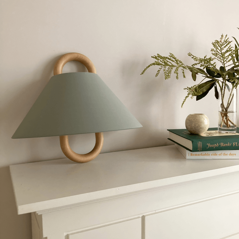 Moderne Originele Massief Houten Geplooide Halve Cirkel