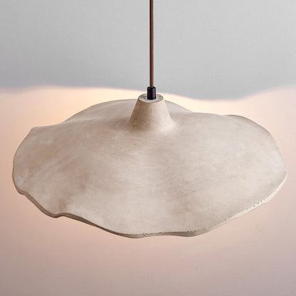 Japanse Vintage Bloemvorm Lampenkap Cement Licht Eiland Licht Kroonluchter