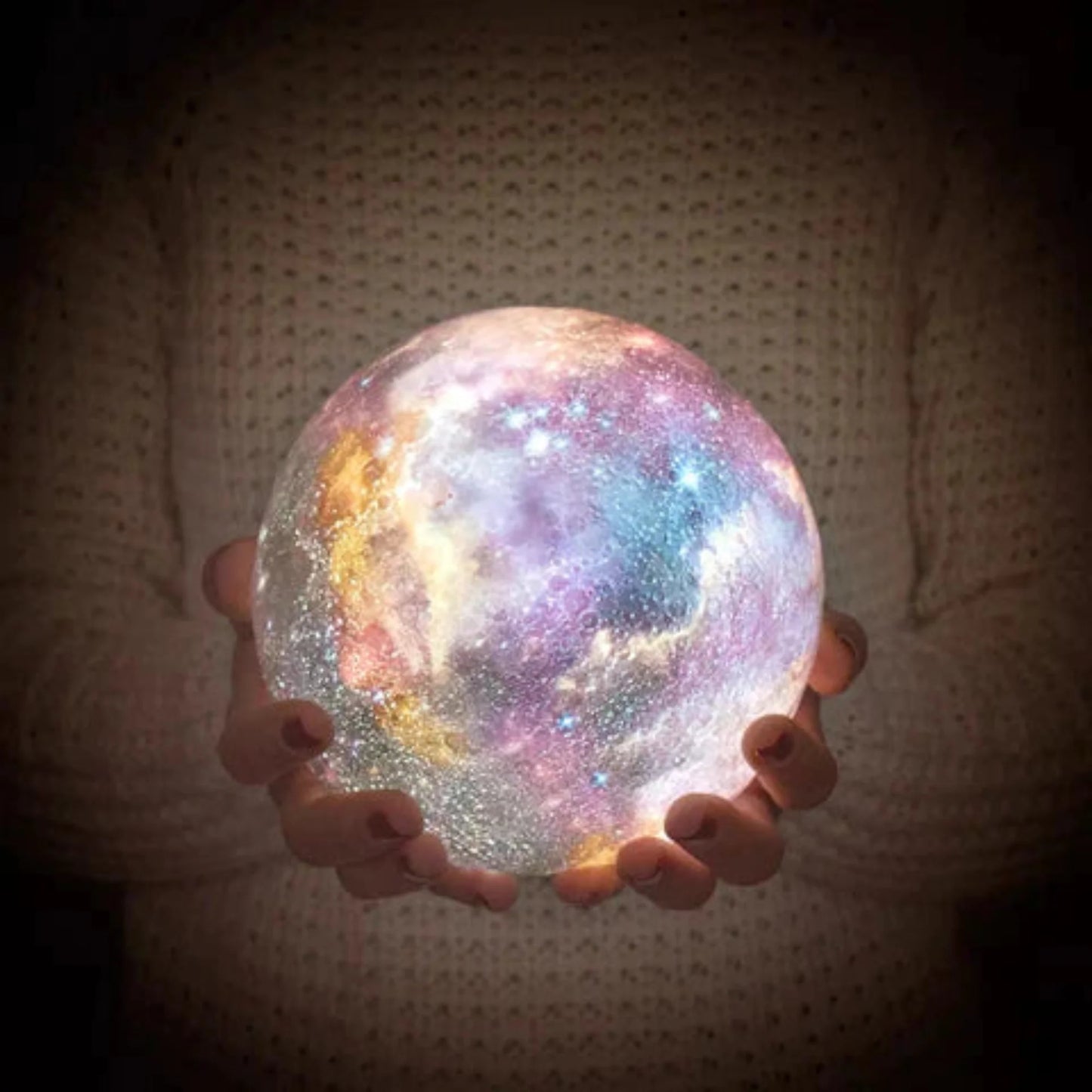 Galaxy Maanlamp