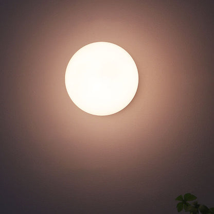 Moderne Vintage Minimalistische IJzer Glas Ronde Kop 1-Licht Wandlamp