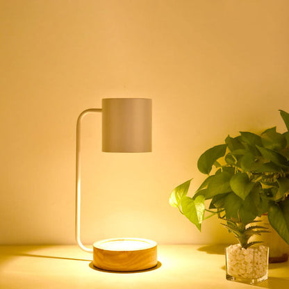Japanse Minimalistische Houten Timing Dimmende 1-Lichts Smeltende Was Tafel Lamp