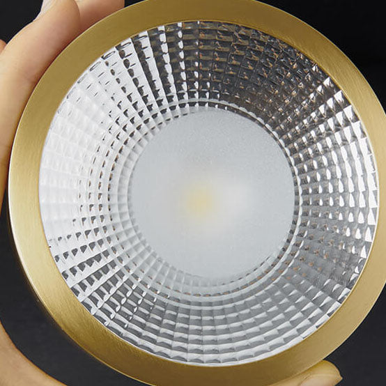 Nordic Light Luxe Volledig Koper Ultra-dunne LED Plafondlamp
