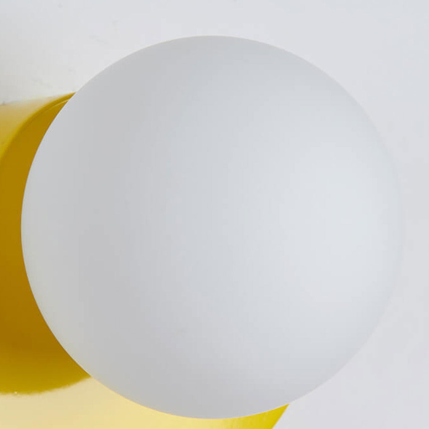 Moderne Minimalistische Glazen Sferische Kleurrijke Halve Cirkel Ontwerp 1-Lichts Wandlamp