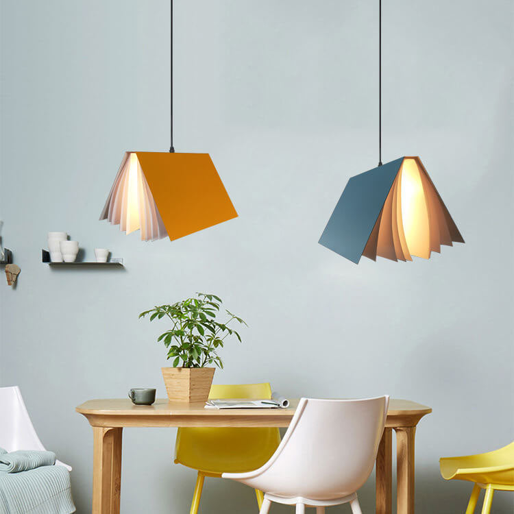 Vliegend Boek 1-Licht Metaal PVC Boek Schaduw Hanglamp