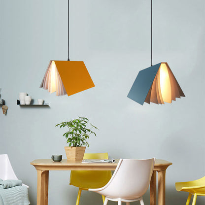 Vliegend Boek 1-Licht Metaal PVC Boek Schaduw Hanglamp