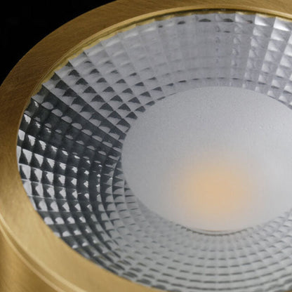 Nordic Light Luxe Volledig Koper Ultra-dunne LED Plafondlamp