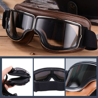 Vintage Motorfiets Goggles