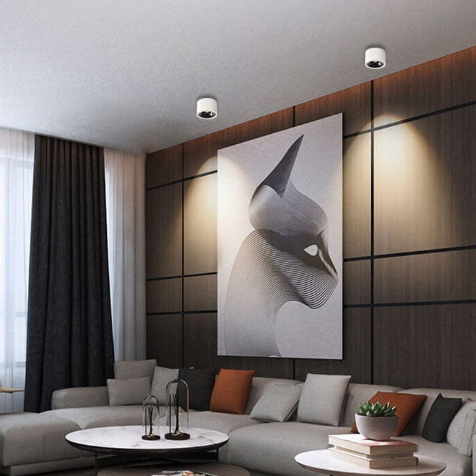 Moderne Minimalistische Ronde Spotlight Verstelbare LED Plafondlamp