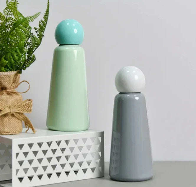 LuxDrop - Lekvrije waterfles die dranken 12 uur warm en 24 uur koud houdt