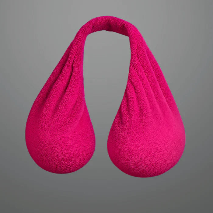 Dames Rugloze Straploze Handdoek Beha voor Grote Borsten