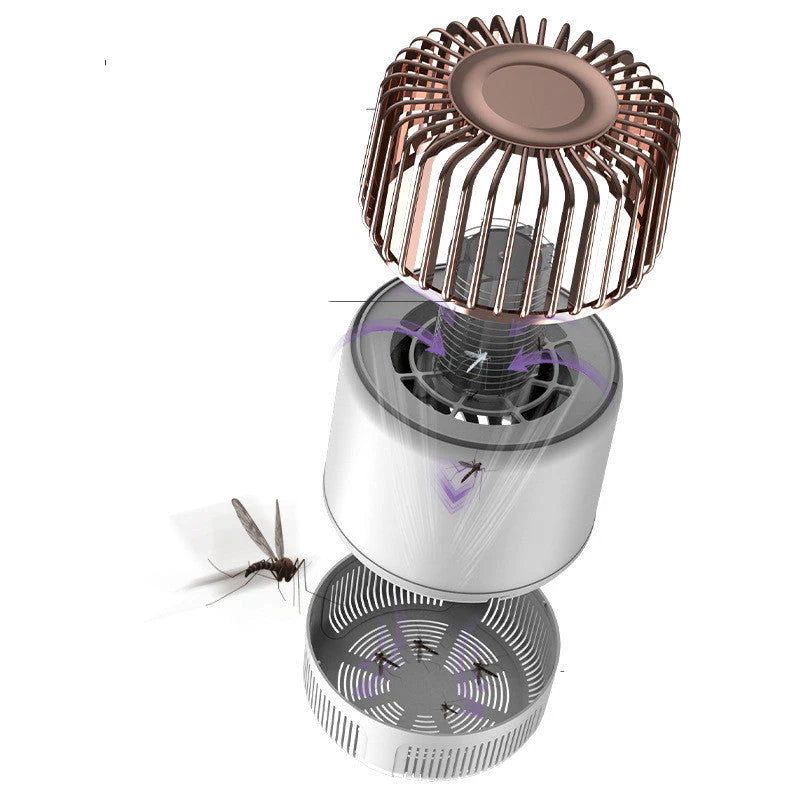 Elektrische Muggenlamp Stil en Krachtig met Aanzuigventilator