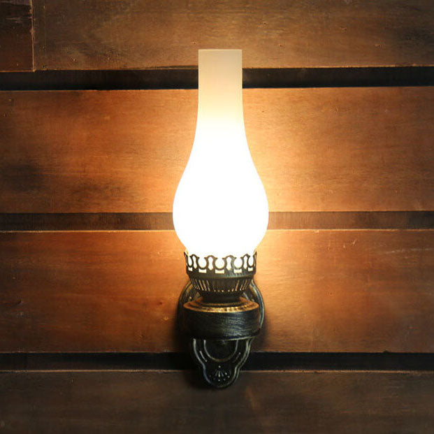 Retro Kerosine 1-Lichts Wandlamp