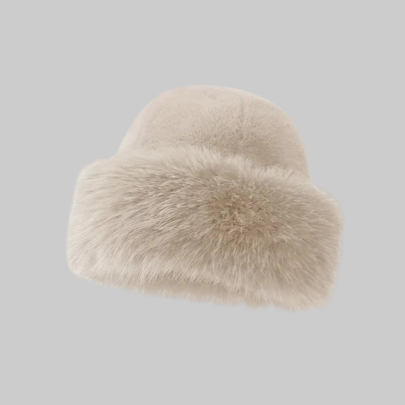 Sanne Luxe Nepbont Muts – Voor Warmte en Stijl in de Winter