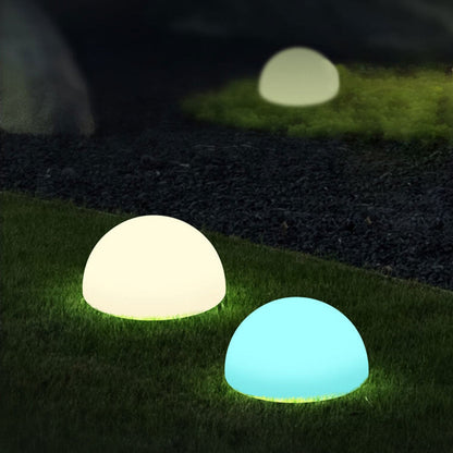 Zonne-energie Waterdichte PE Sferische LED Buiten Decoratieve Tuinlamp