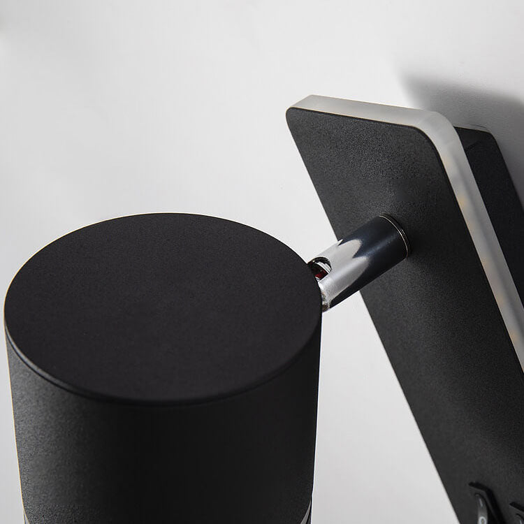 Nordic Minimalistische Vierkante Spotlight Rotatable LED Lees Wandlamp