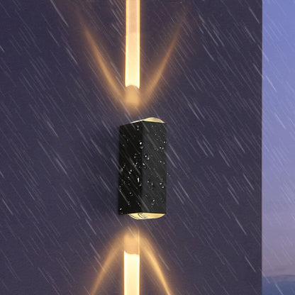 Moderne Rechthoekige LED Buitenwandlamp
