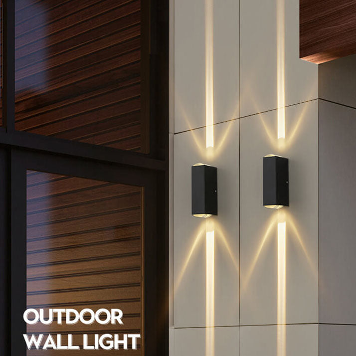 Moderne Rechthoekige LED Buitenwandlamp