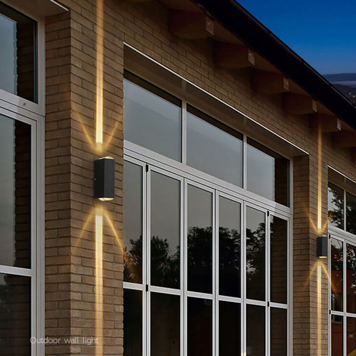 Moderne Rechthoekige LED Buitenwandlamp