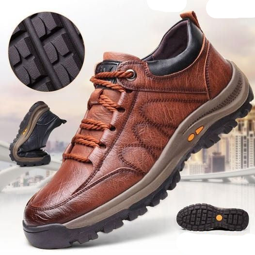 Heren Orthopedische Leren Schoenen | Ondersteunend Comfort