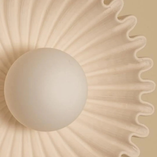 Marenys Modern Ceramic Flower Wall Light