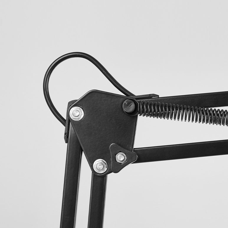Moderne Minimalistische Uittrekbare Lange Arm Clip Lamp ABS 1-Licht Tafel Lamp Voor Slaapkamer