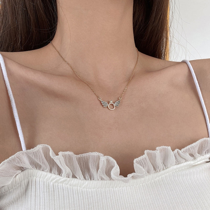 Engelenvleugels Ring Ketting