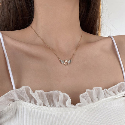 Engelenvleugels Ring Ketting