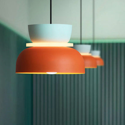 Nordic Kleurrijke Macaron 1-Lichts LED Hanglamp