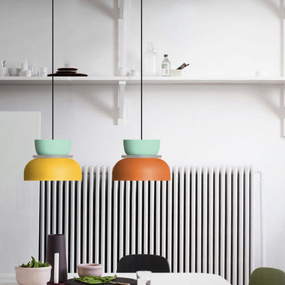 Nordic Kleurrijke Macaron 1-Lichts LED Hanglamp