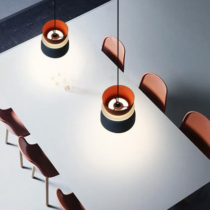 Nordic Kleurrijke Macaron 1-Licht LED Hanglamp