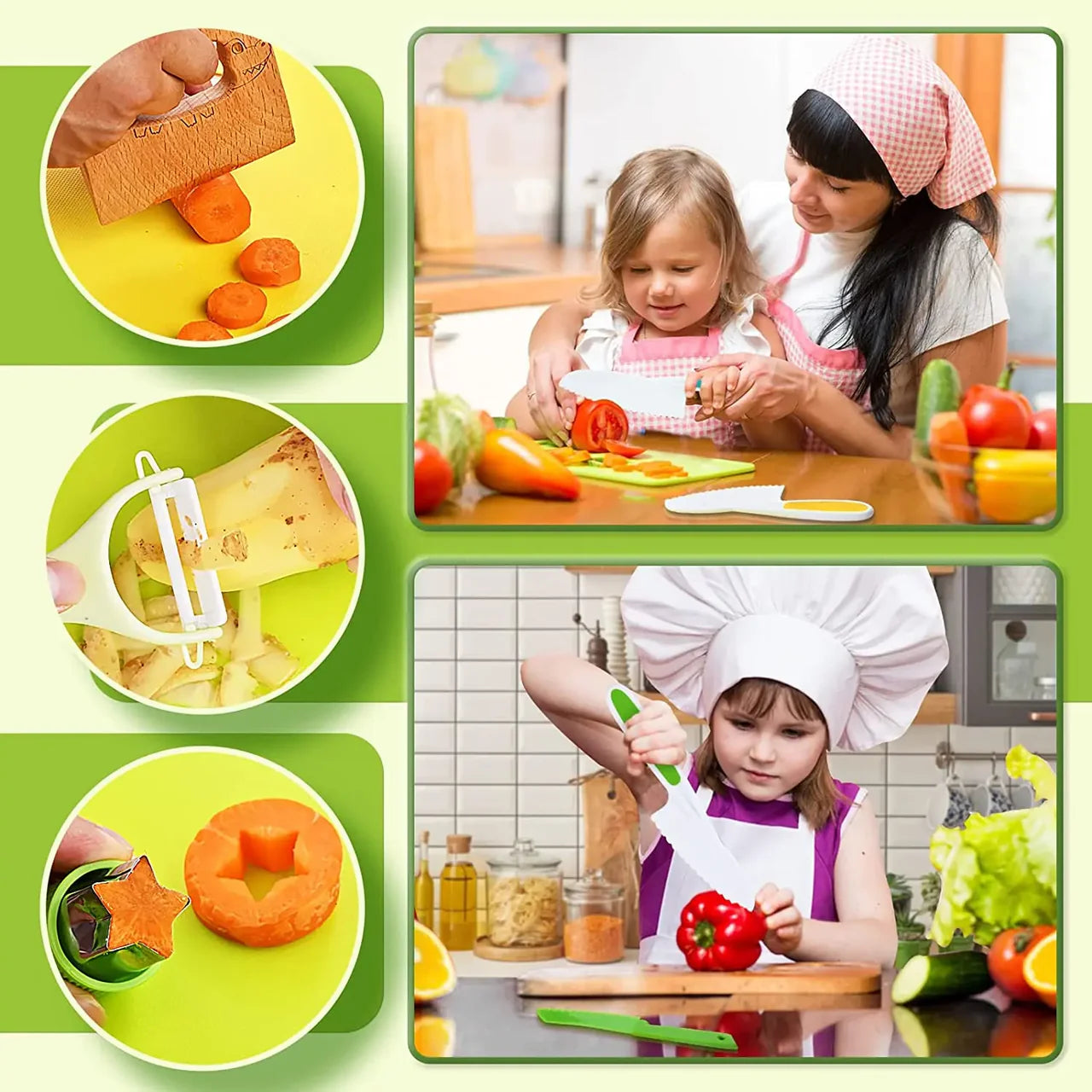 Junior Chef Keuken Gereedschap Set