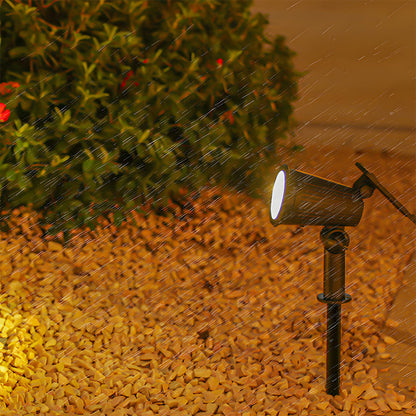 Zonne-energie Moderne Zwarte Buitenstaander Verlichting
