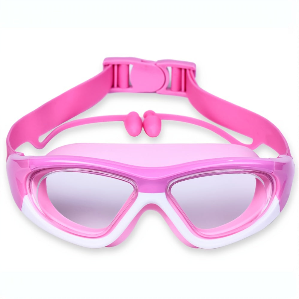 Kinder Zwembril met Groot Frame – Comfortabel & Anti-Fog voor Zwemplezier