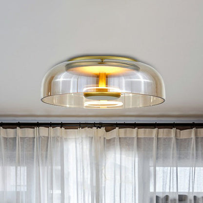 Bowl LED Plafondlamp Moderne Glas Ingangs Plafondlamp