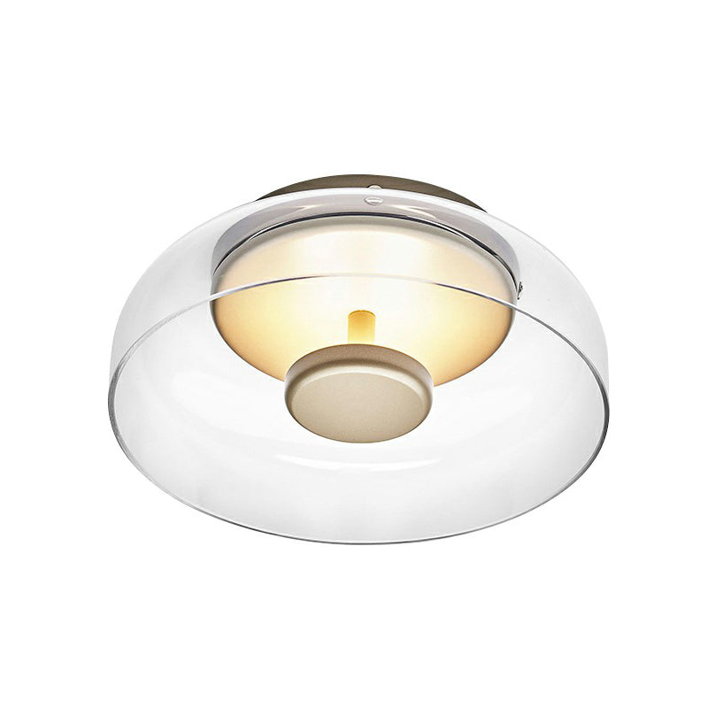 Bowl LED Plafondlamp Moderne Glas Ingangs Plafondlamp