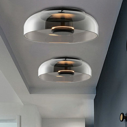 Bowl LED Plafondlamp Moderne Glas Ingangs Plafondlamp
