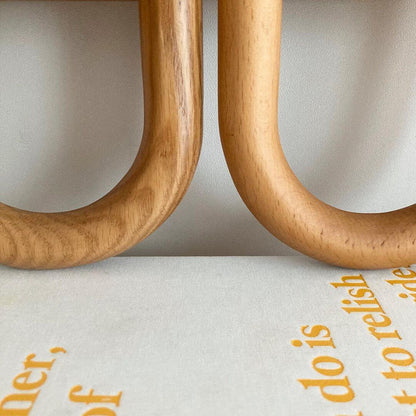 Moderne Originele Massief Houten Geplooide Halve Cirkel