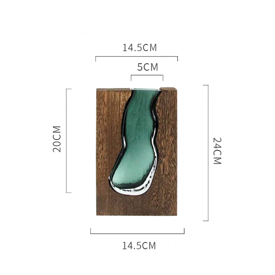 Noordse Live Edge Vaasje