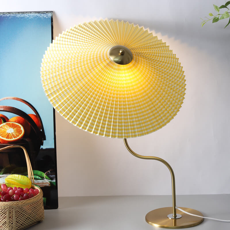 Retro Gelaagde Parapluvormige 1-Lichts Decoratieve Tafellamp