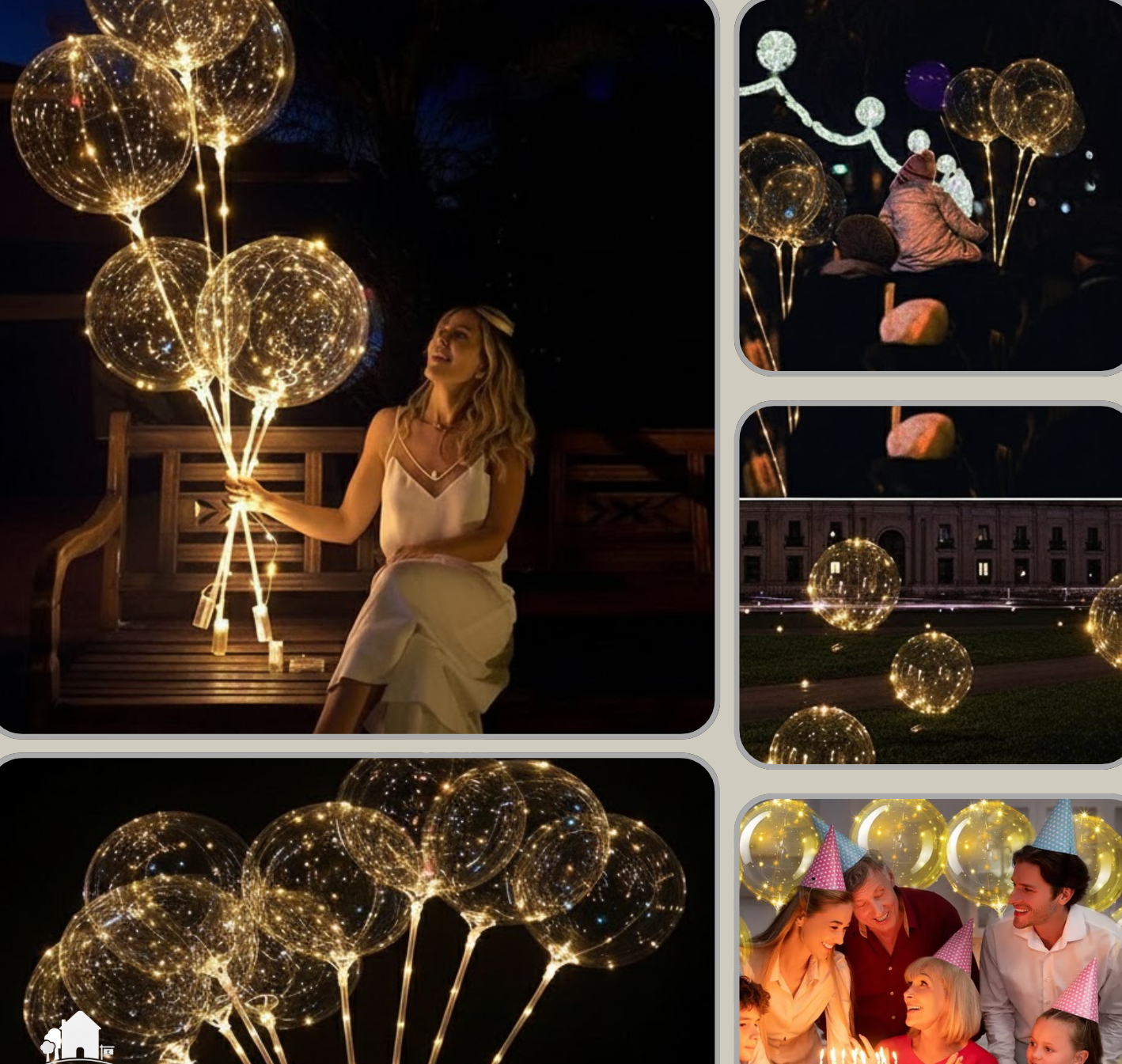 PartyGlow – Verlicht elk feest met warm, herbruikbaar LED-luchtballon-spotlight