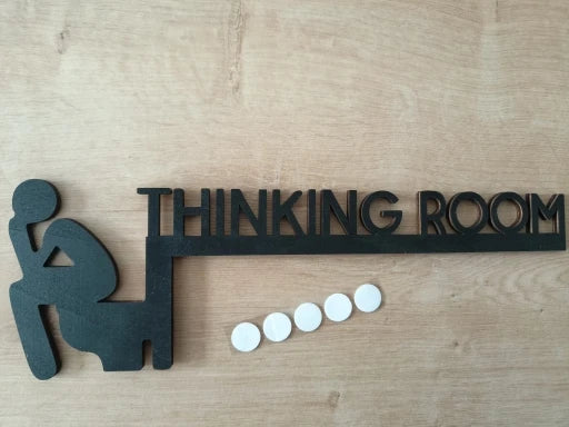 Modern Metaal Toilet Bord Stijlvol